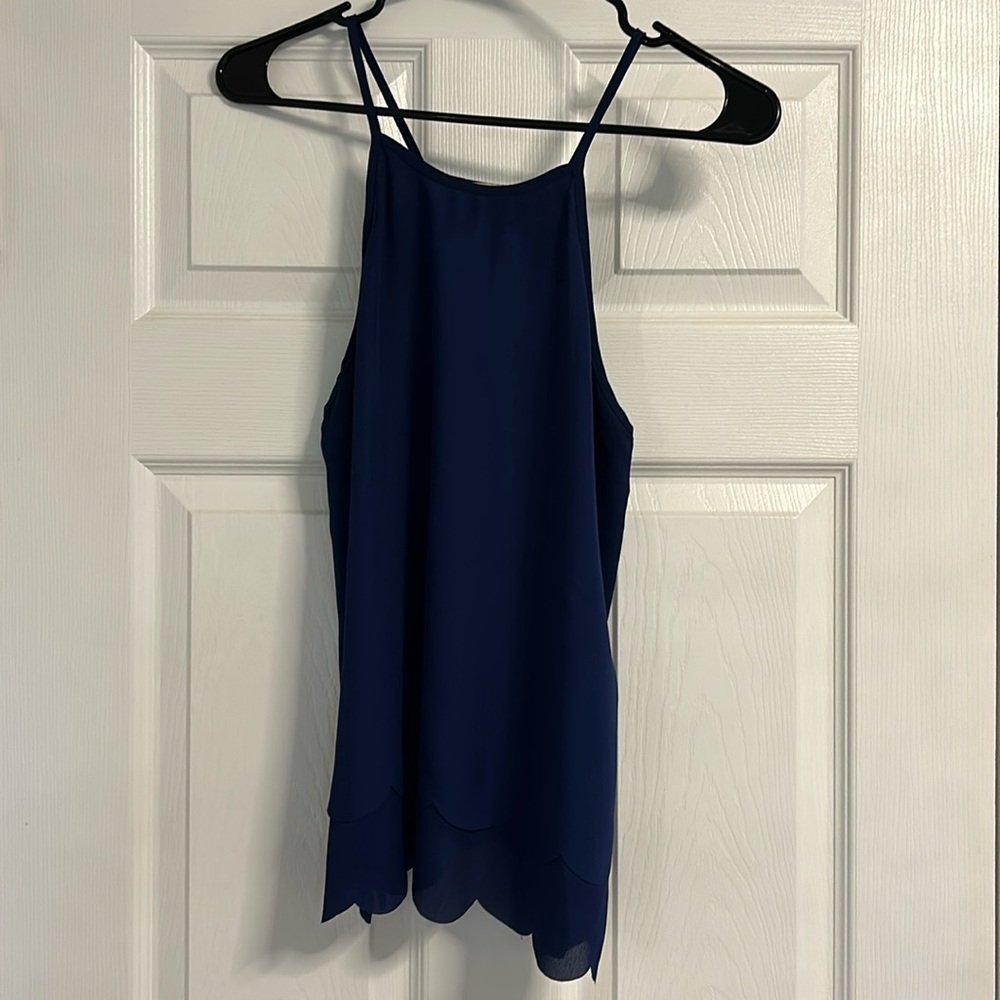 Women’s Scalloped Tank Top
